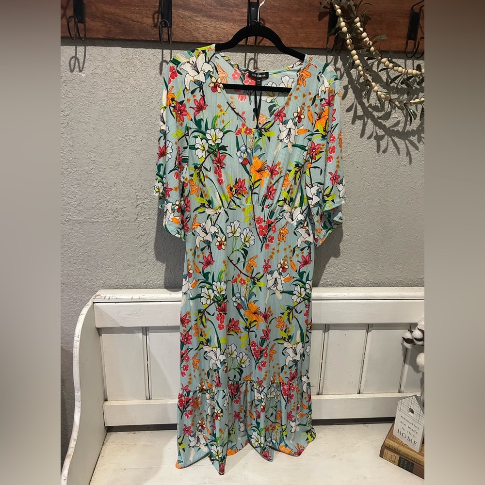 QED London Floral Multicolor Dress